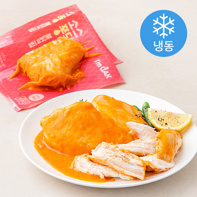 아임닭 소스퐁닭 불닭크림 (냉동), 100g, 1개입, 5개
