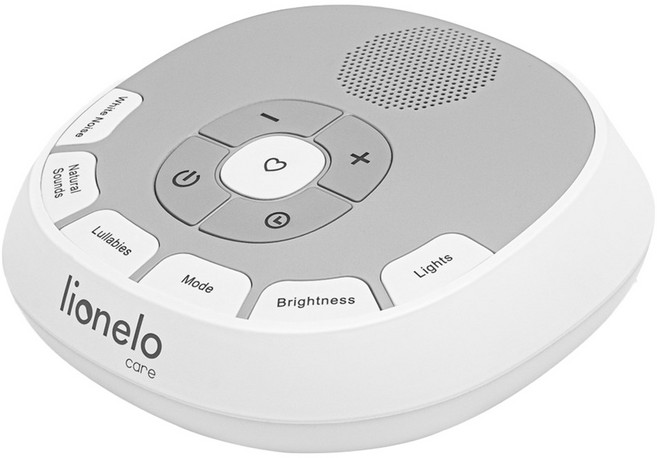 lionelo Baby Nap 多功能床頭燈音樂盒 709286, 白色, 1個