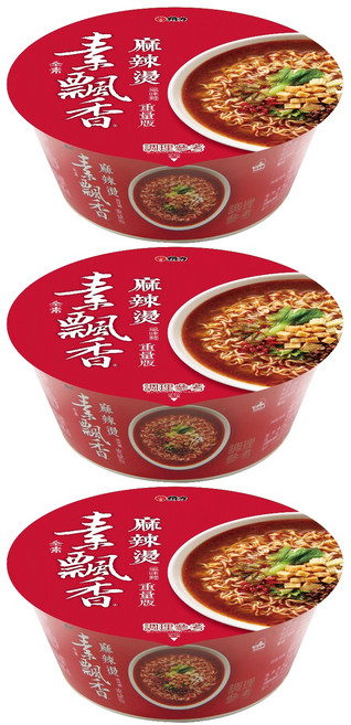 維力 素飄香 麻辣燙風味麵 100g, 3入