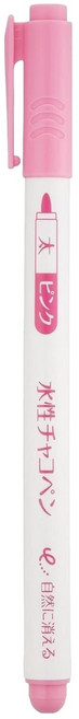 Clover 可樂牌 水性消失筆 粗 CL24-427, 粉紅色, 1支