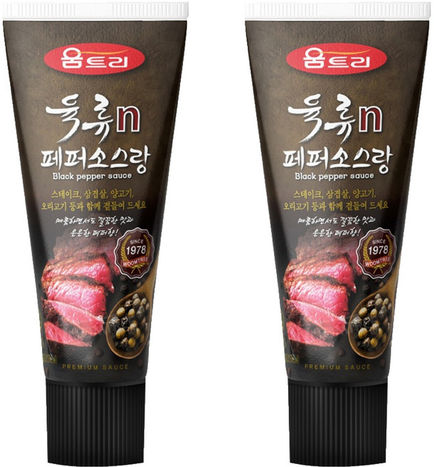 움트리 육류 n 페퍼소스랑, 120g, 2개