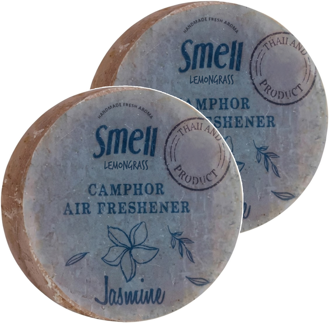 Smell LEMONGRASS 樟腦香氛磚 茉莉, 30g, 2個