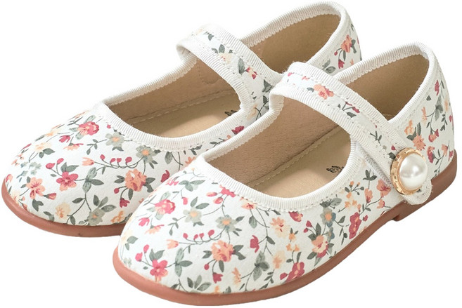 베이비잼 여아용 플로위시 플랫 구두