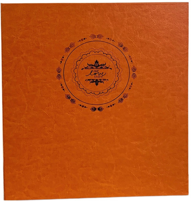 팬시플래닛 대용량 모던 포켓 포토 앨범, 브라운, 500매