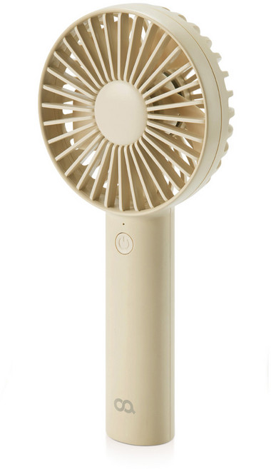 오아 라운드 핸디팬 휴대용선풍기, OFN-046BE, 베이지