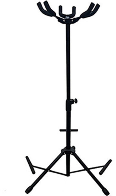 와이든 기타 우쿨렐레 휴대용 접이식 받침대 스탠드 3단 거치대 블랙, 1개