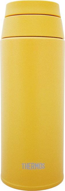 THERMOS 膳魔師 旋蓋勾勾杯不鏽鋼保溫瓶 JOO-500, 黃色, 1個, 500ml