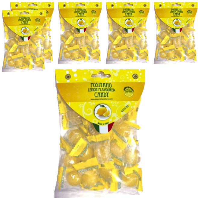 사포리디포지타노 레몬맛 캔디, 125g, 6개