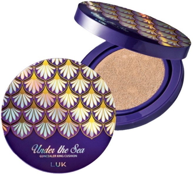 엘유케이 언더더씨 킹쿠션 파운데이션 25g, 21호 LIGHT BEIGE, 1개