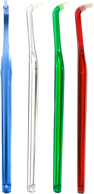 하이브코리아 큐어덴트 힐링케어 어금니칫솔 슬림모, 4개입, 1개 - 쿠팡