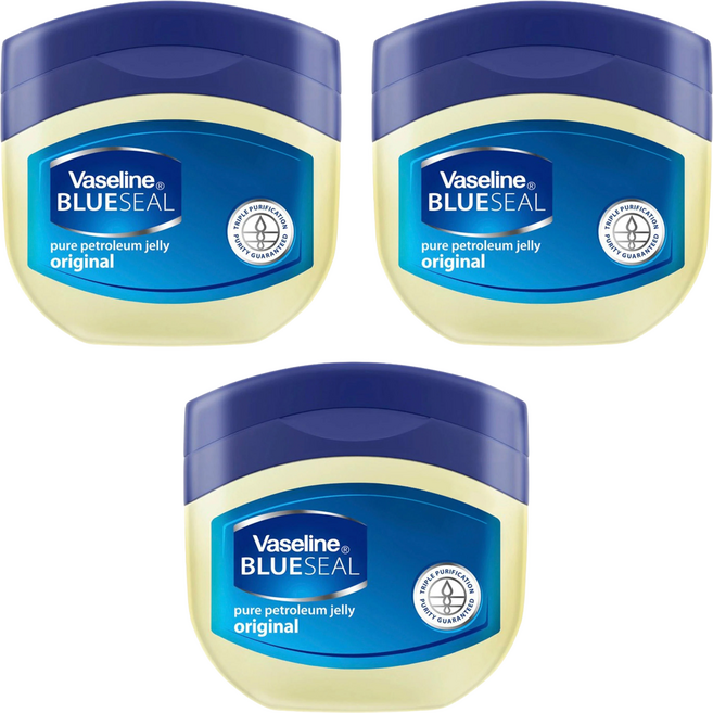 Vaseline 凡士林 潤膚膏, 原味, 100ml, 3罐