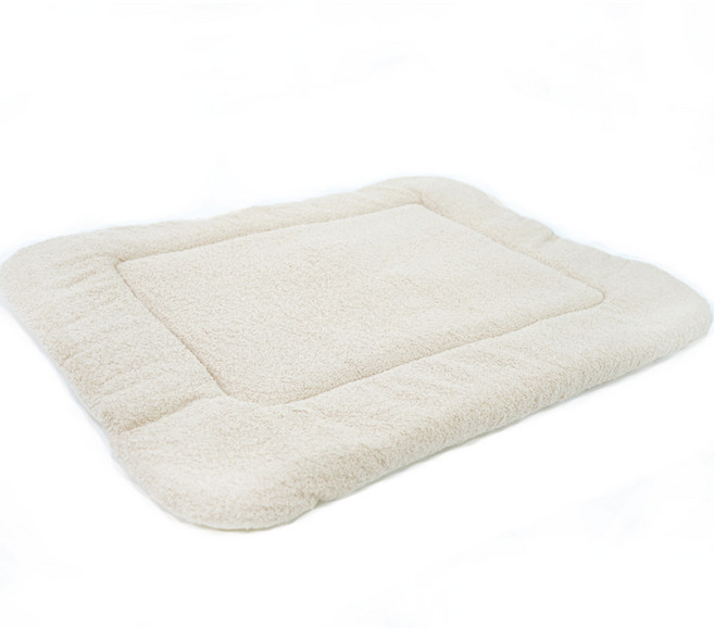 레드퍼피 코퍼빌 사각 펫쿠션, 아이보리, 1개