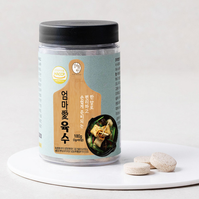 엄마애바다 엄마애 육수 60알, 1개, 180g