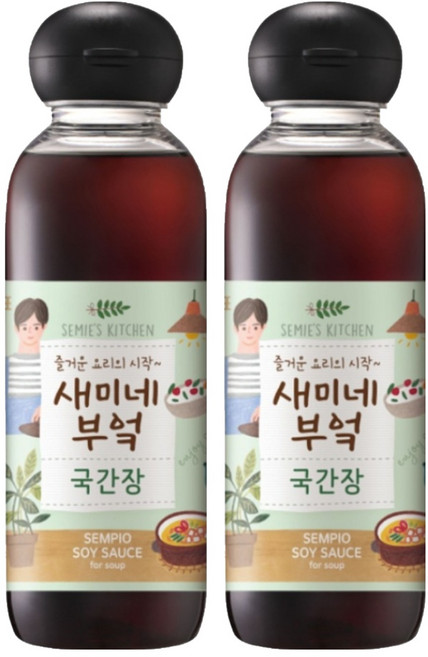 새미네부엌 국간장, 450ml, 2개