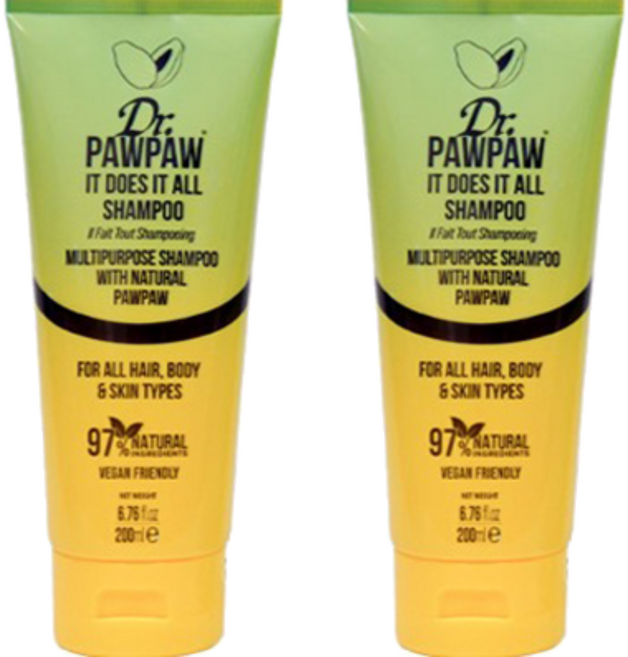 닥터포포 올인원 바디워시 샴푸 망고코코넛향, 200ml, 2개