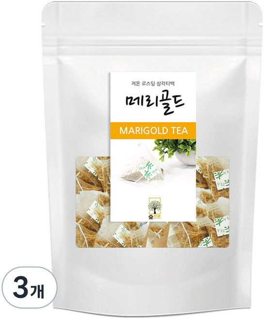 숲으로 메리골드차 삼각티백, 600mg, 100개입, 3개