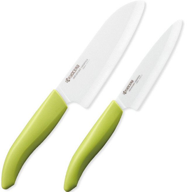 교세라 세라믹 칼 2종 세트, 1세트, 과도 GR FK-110WH +식도 GR FK-140WH