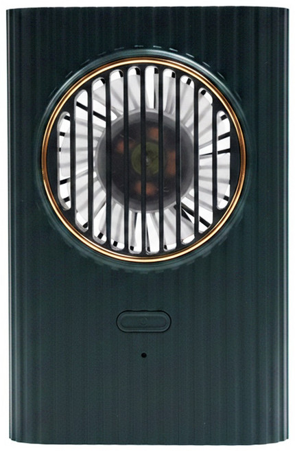 Kinyo 復刻3用輕巧掛脖扇, UF-176, 綠色