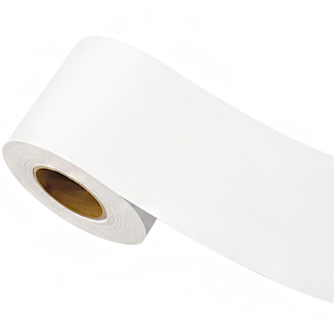 지엔홈 국내산 두꺼운 곰팡이방지 몰딩시트지, 밀키화이트, 10 cm x 8 m