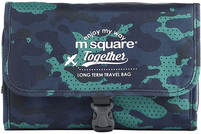 m square 三折可吊掛盥洗包