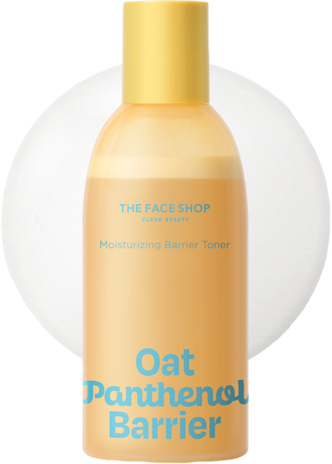 THE FACE SHOP 菲詩小舖 燕麥泛醇保濕屏障化妝水, 1個, 250ml