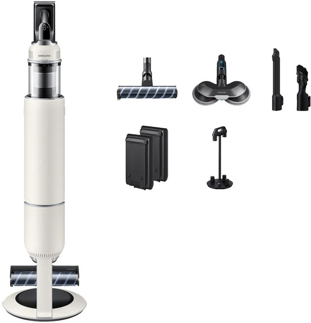 삼성전자 BESPOKE 제트 AI Lite 무선 청소기 280W 물걸레 브러시 패키지 고객직접설치, 산토리니 베이지, VS28D952DCB