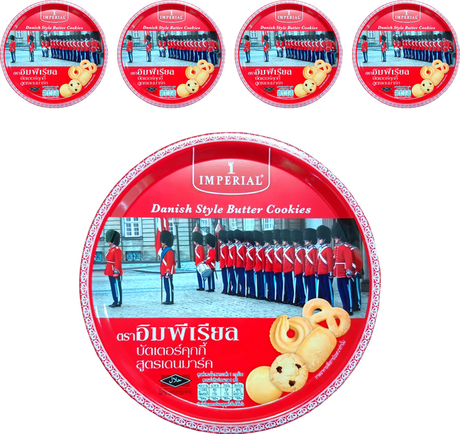 IMPERIAL 雙盟 御林軍丹麥奶酥 款式隨機, 丹麥奶酥餅乾, 5盒