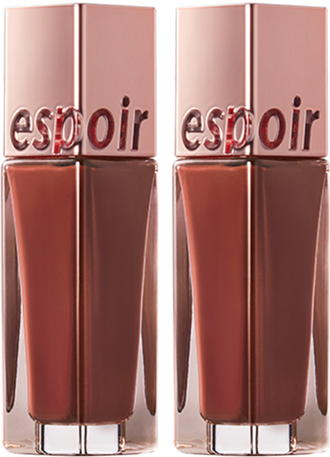에스쁘아 꾸뛰르 립 틴트 샤인, 너티, 2개, 8.5g