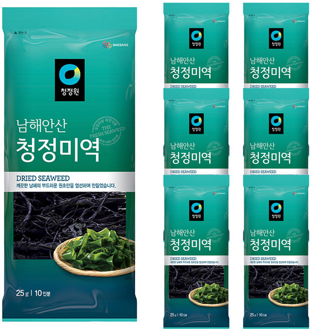清淨園 乾海帶芽, 25g, 7包