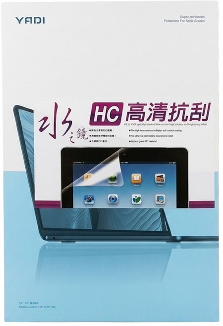 YADI 亞第 高清抗刮16：10水之鏡保護貼 ASUS Vivobook S16 S3607QA專用 PF4HC-W160, 1個