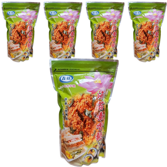 鑫旺 海苔素香鬆, 600g, 5個