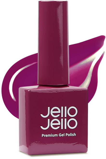 Jello Jello 頂級凝膠指甲油, JJ 36 Hazy Purple, 10ml, 1個