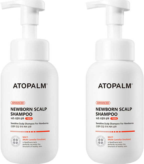 아토팜 뉴본 스칼프 샴푸, 300ml, 2개