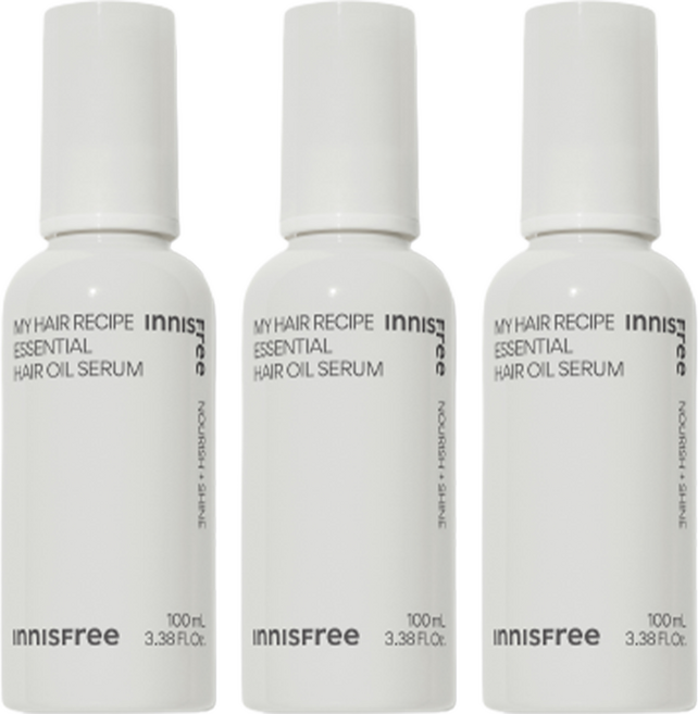 INNISFREE 我的秀髮奇蹟護理精華油, 100ml, 3瓶