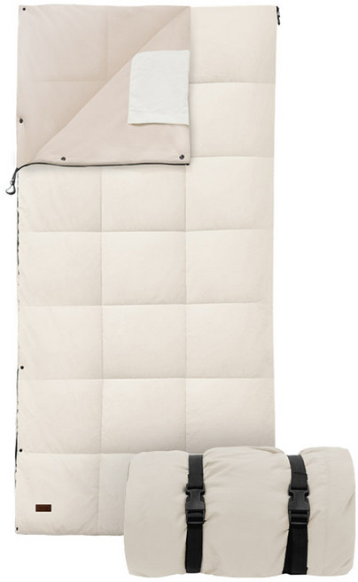 로티캠프 멜팅 블랭킷 침낭 2.2kg, 1개, 아이보리