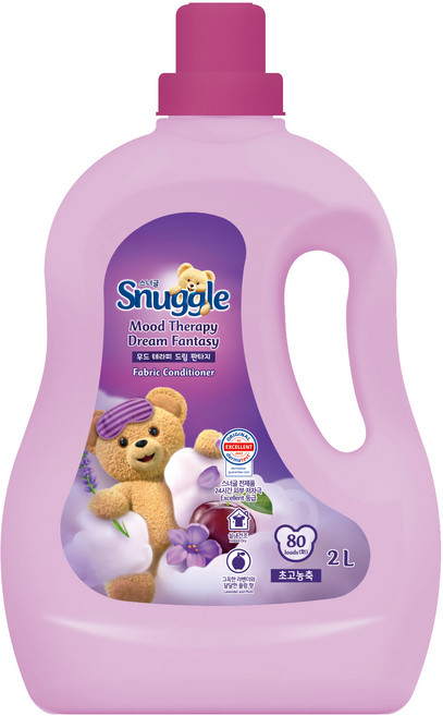 스너글 초고농축 섬유유연제 무드테라피 드림 판타지 본품, 2L, 1개