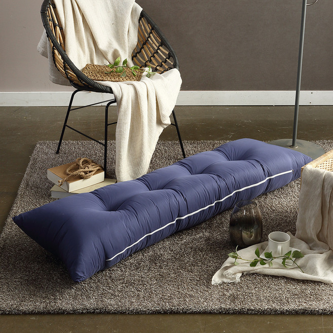 아임리빙 하이엔드 단추 헤드쿠션, 네이비