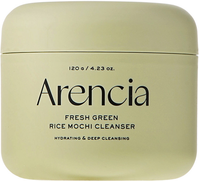 Arencia 年糕潔面乳 清新綠米麻糬潔面乳, 120g, 1個