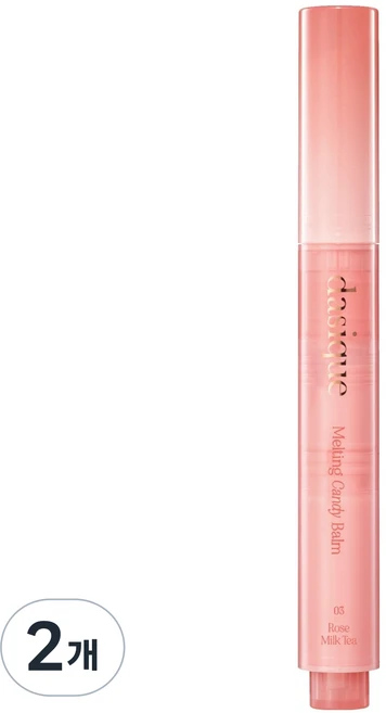 데이지크 멜팅 캔디 밤, 2개, 03 로즈 밀크티 - 쿠팡