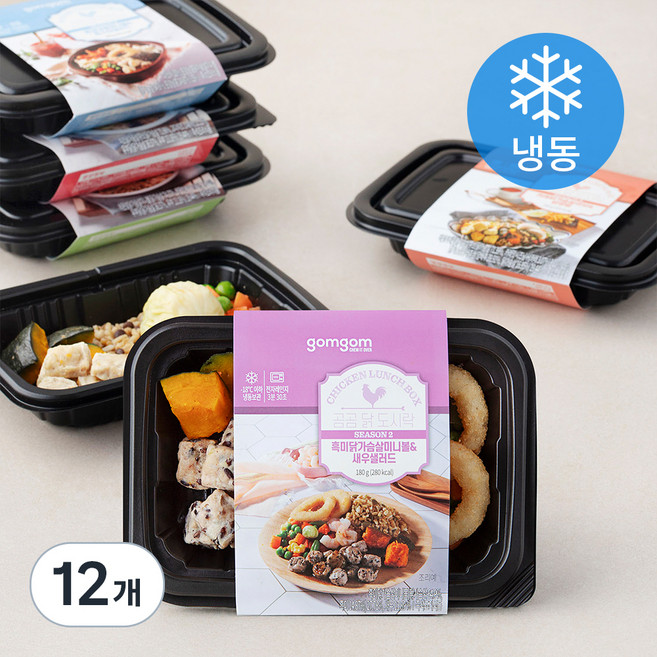 곰곰 닭 도시락 시즌2, 1.2kg, 2세트