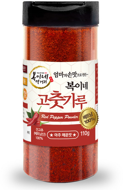 복이네먹거리 베트남고춧가루 김치 찜용, 110g, 1개