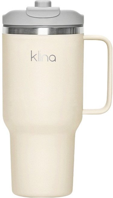 클리나 뉴 원더 텀블러, 크림, 900ml, 1개