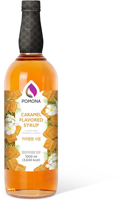 포모나 카라멜 커피시럽, 1L, 1개