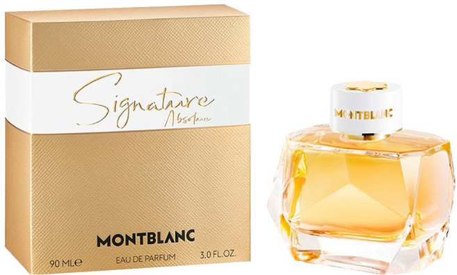 몽블랑 시그니처 압솔뤼 오 드 퍼퓸, 90ml, 1개