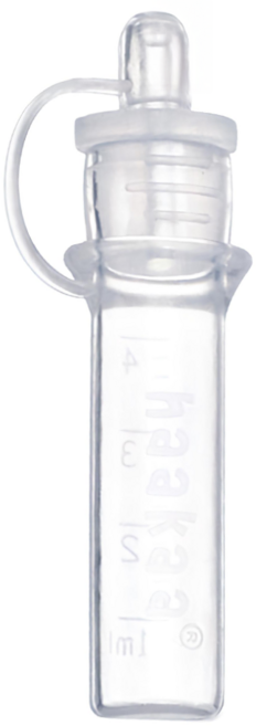 haakaa 矽膠初乳收集器 輕巧便攜 食品級矽膠, 1個, 1組