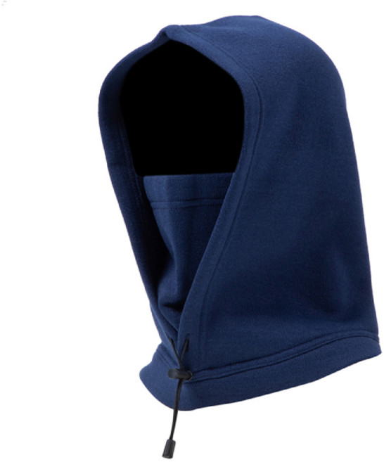 CARET 拉絨連帽圍脖保暖器, 海軍藍色