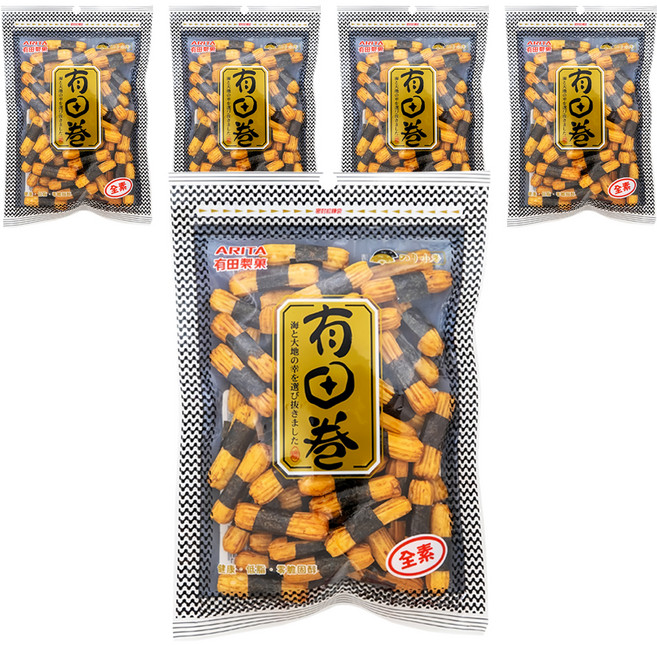 ARITA 有田製菓 海苔小卷, 50g, 5包
