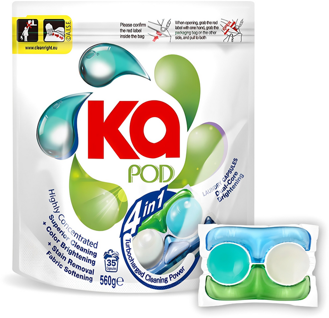 카포드 센트라린 듀얼코어 캡슐세제, 35개입, 1개