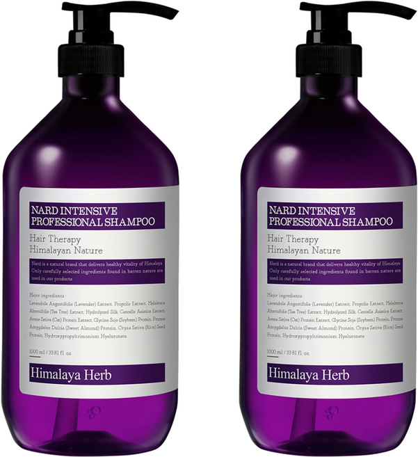 나드 부케가르니 극손상 프로페셔널 샴푸, 1L, 2개