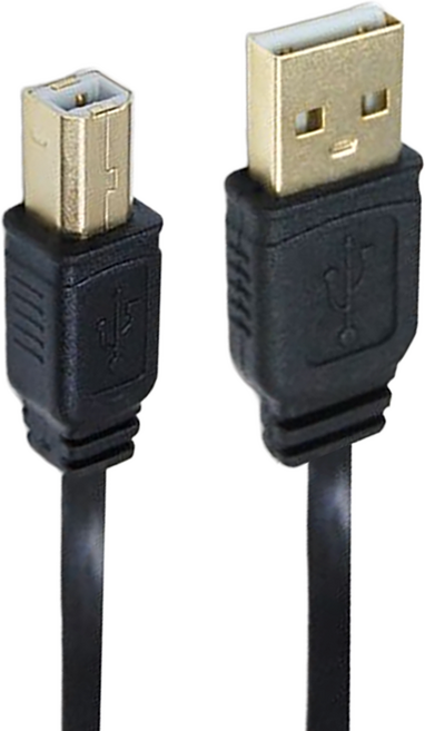 i-gota 愛購它 USB 2.0 A公 迷你5P 扁線 鍍金頭 超薄型設計 1M, 1條